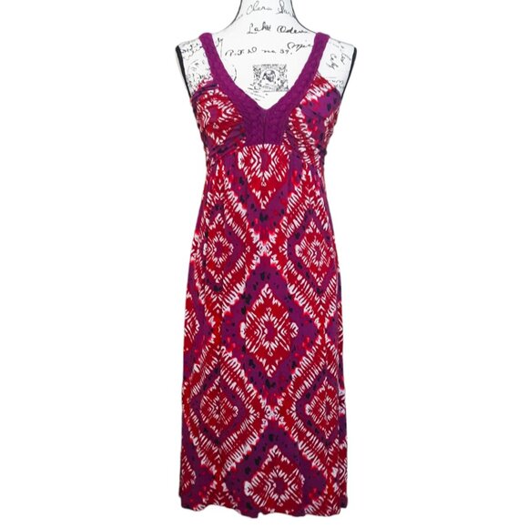 Design History Dress Bohemian Hippie Braided Detail Babydoll Soft Stretch S - Picture 1 of 6